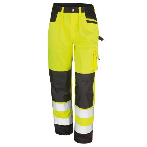 Result Safeguard Safety Cargo Trousers Yellow